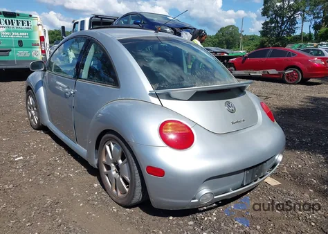 2002 Volkswagen New Beetle Turbo S from USA, damaged, VIN 3VWFE21C32M430604